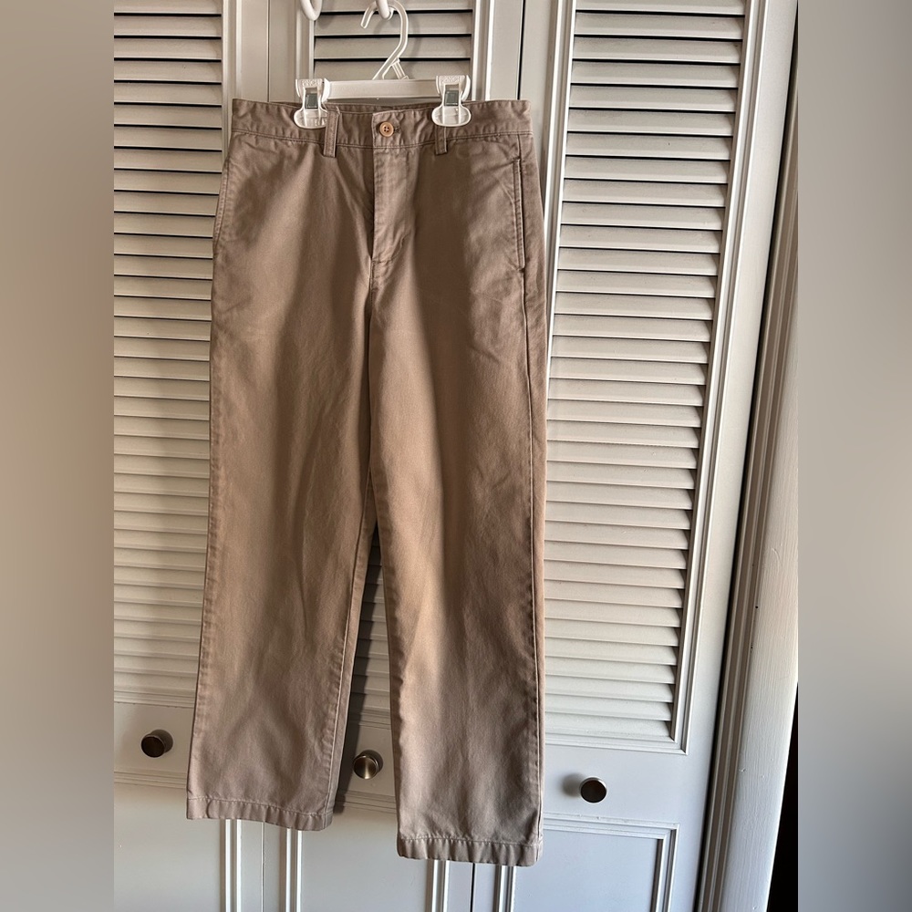 Two pairs of boys Vineyard Vines twill pants size 14